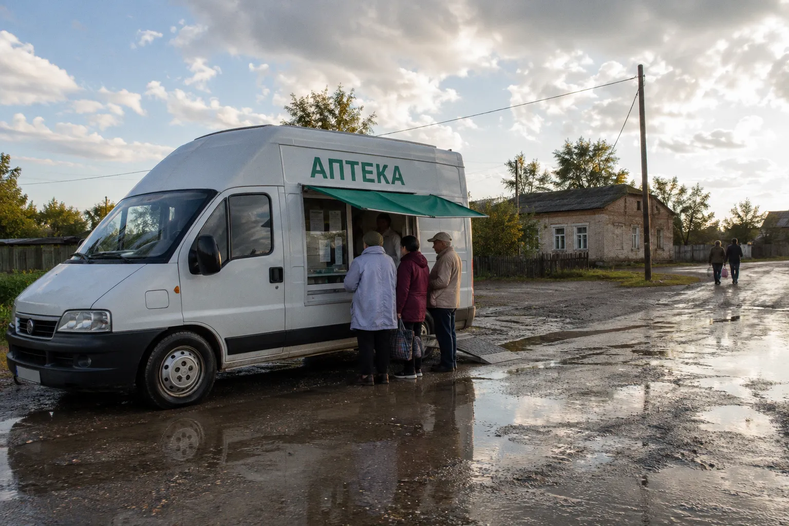 В России стартовал пилотный проект по розничной торговле лекарствами через передвижные аптеки